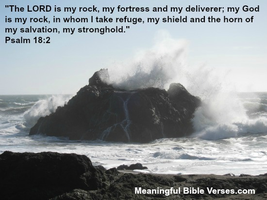 Rock in Ocean Representing God